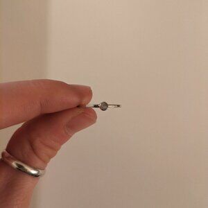 Sterling Silver Moonstone Ring